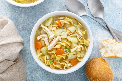 🍗 Soupe Poulet & Pâtes Grand-Mère